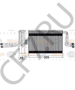 64 11 9 290 888 Испаритель, кондиционер BMW (BRILLIANCE) в городе Краснодар