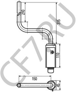 A 305 810 39 13 Кронштейн, наружное зеркало MERCEDES-BENZ в городе Краснодар