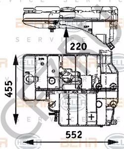 A 000 500 21 49 Компенсационный бак, охлаждающая жидкость MERCEDES-BENZ в городе Краснодар