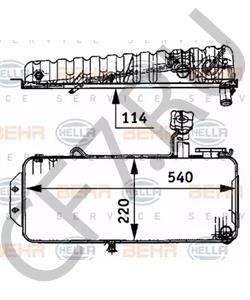 000 500 15 49 Компенсационный бак, охлаждающая жидкость MERCEDES-BENZ в городе Краснодар