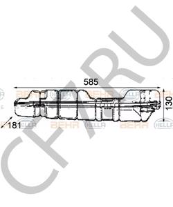 620 500 01 49 Компенсационный бак, охлаждающая жидкость MERCEDES-BENZ в городе Краснодар