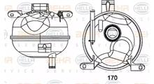 VAUXHALL Компенсационный бак, охлаждающая жидкость