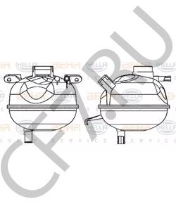 9129478 Компенсационный бак, охлаждающая жидкость OPEL в городе Краснодар