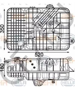 960 501 43 03 Компенсационный бак, охлаждающая жидкость MERCEDES-BENZ в городе Краснодар