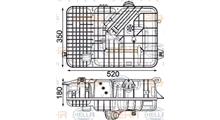 MERCEDES-BENZ Компенсационный бак, охлаждающая жидкость