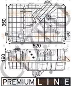 A 960 501 80 03 Компенсационный бак, охлаждающая жидкость MERCEDES-BENZ в городе Краснодар