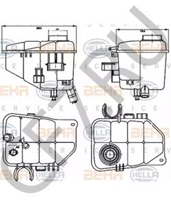 A 203 500 00 49 Компенсационный бак, охлаждающая жидкость MERCEDES-BENZ в городе Краснодар
