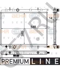 9647420880 Радиатор, охлаждение двигателя PEUGEOT (DF-PSA) в городе Краснодар
