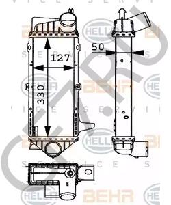 V98G B9L440AA Интеркулер Ford в городе Краснодар