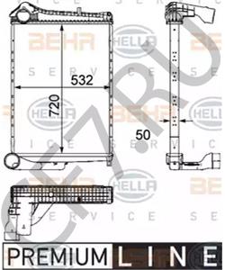 74 82 142 944 Интеркулер RENAULT TRUCKS в городе Краснодар