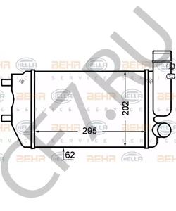 13.070.120.80 Интеркулер PEUGEOT в городе Краснодар