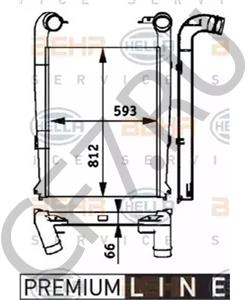 50 01 858 493 Интеркулер RENAULT TRUCKS в городе Краснодар