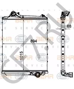 74 22 062 508 Интеркулер RENAULT TRUCKS в городе Краснодар