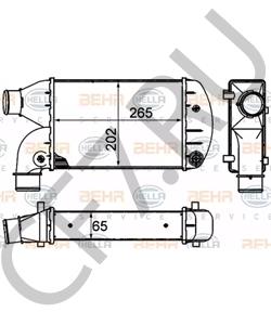 762 6441 4 Интеркулер ALFA ROMEO в городе Краснодар