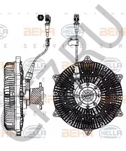 51066300139 Сцепление, вентилятор радиатора MAN в городе Краснодар