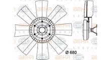 SCANIA Вентилятор, охлаждение двигателя